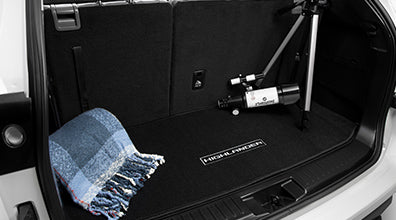 Carpet Cargo Mat - Black - With Rear Speaker