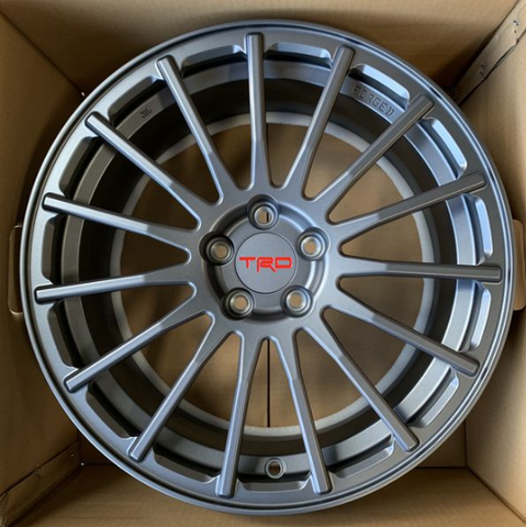 17-In. Forged TRD Wheel - Matte Gunmetal Dark