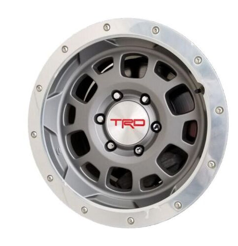 TRD 16-in. Off-Road Beadlock-Style Alloy Wheels - Flat Gray