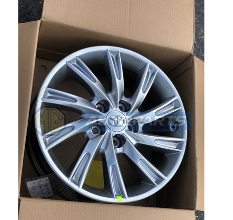 17-In. 10-Spoke Liquid-Metal Finish Wheels